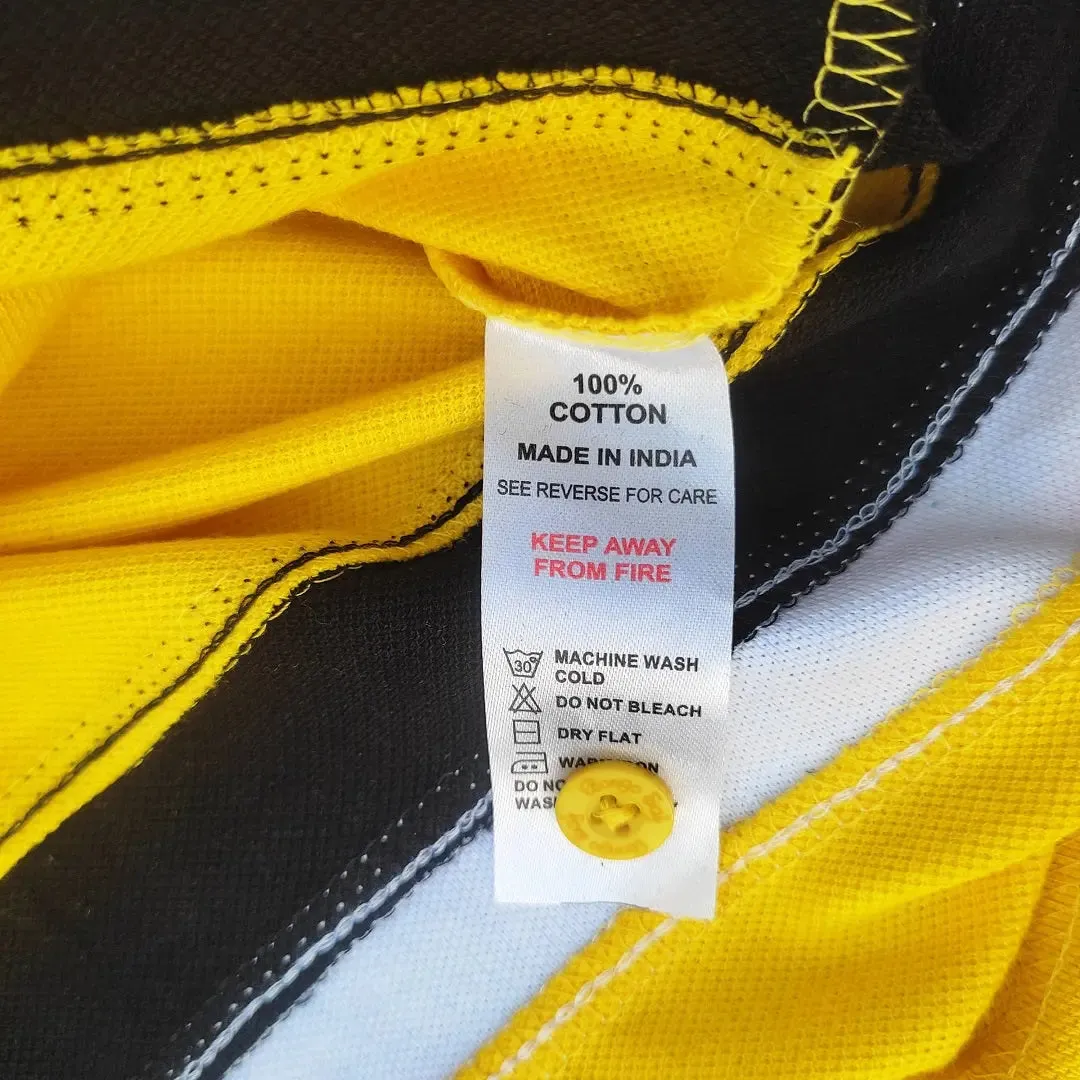 Black, Yellow and White New Polo T-Shirt