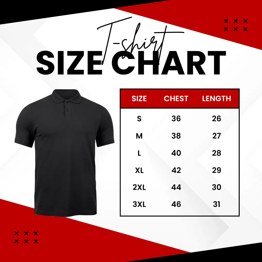 Black, Yellow and White New Polo T-Shirt