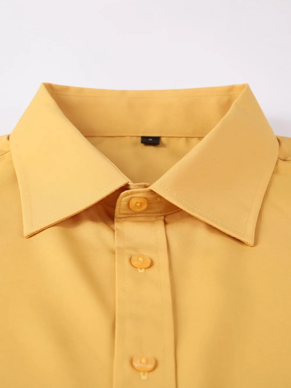 Dress Shirts for Men's Long Sleeve Button Down Shirt Slim Fit Business Formal Stretch Shirt