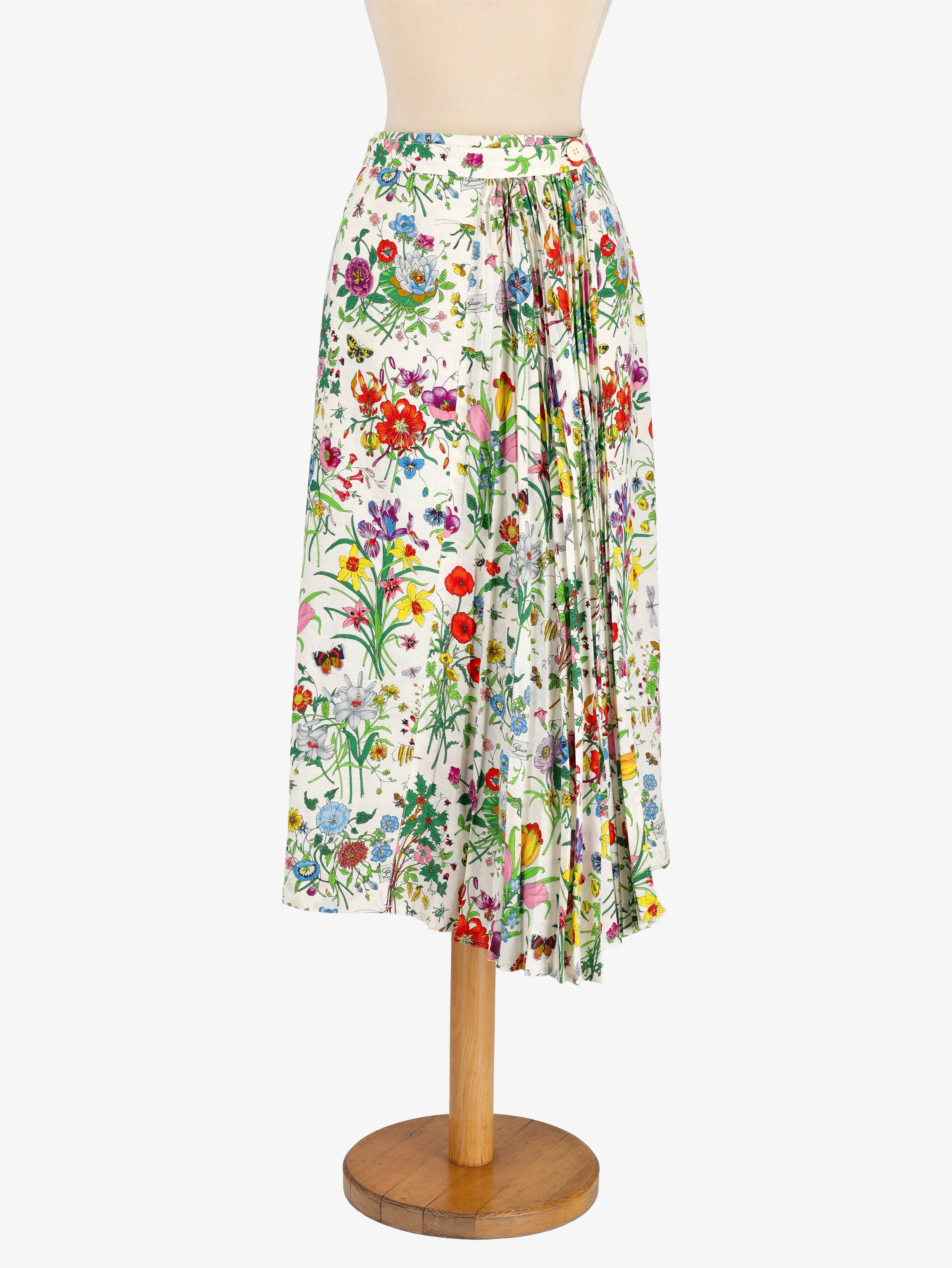 Gucci Flora Vintage Skirt - 70s