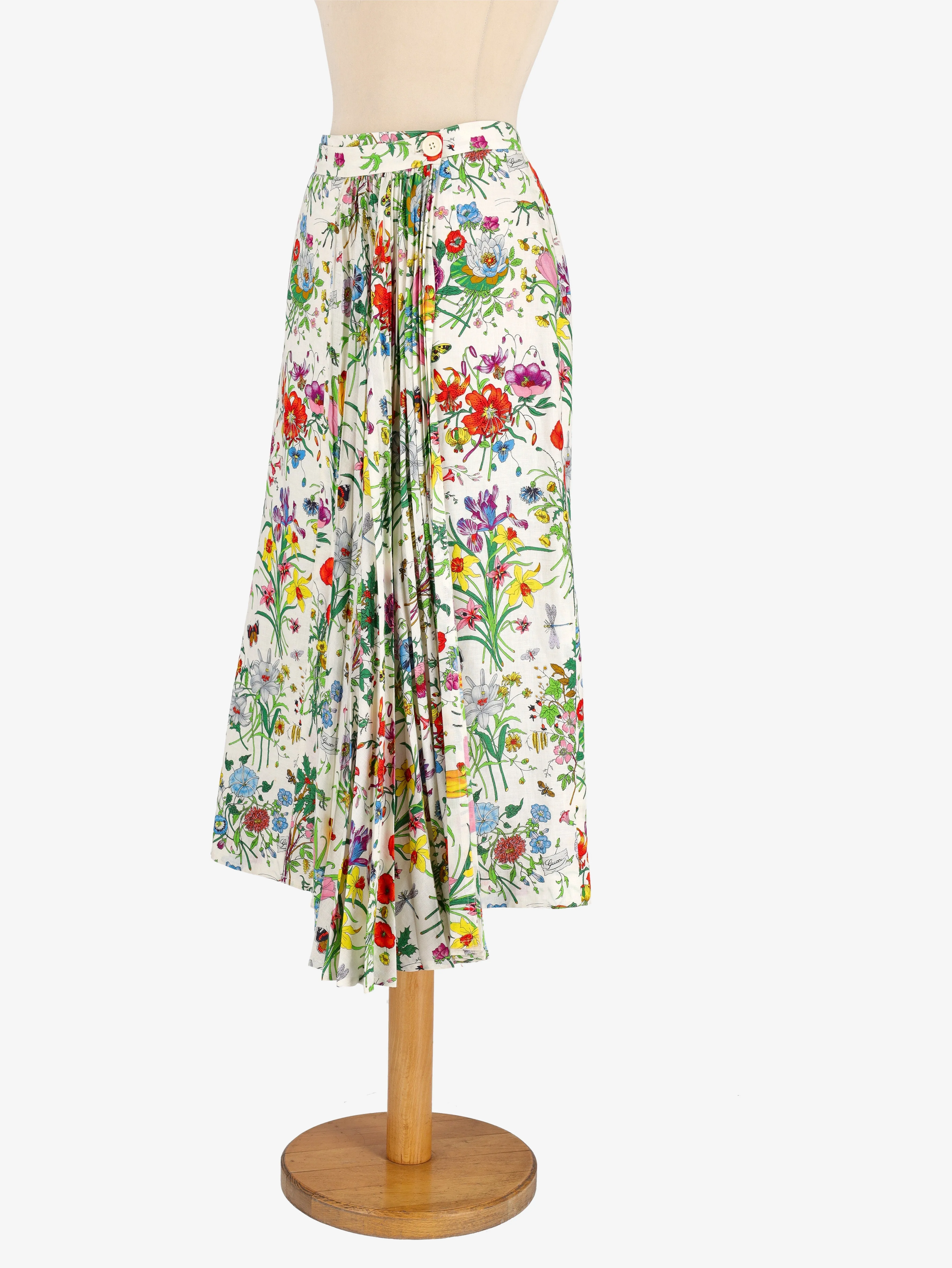 Gucci Flora Vintage Skirt - 70s
