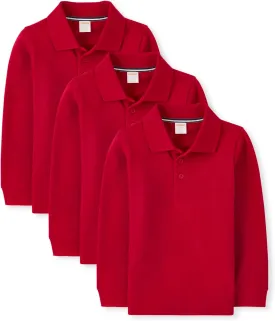 Gymboree Boys' and Toddler Long Sleeve Polo Shirt
