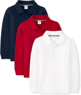 Gymboree Boys' and Toddler Long Sleeve Polo Shirt