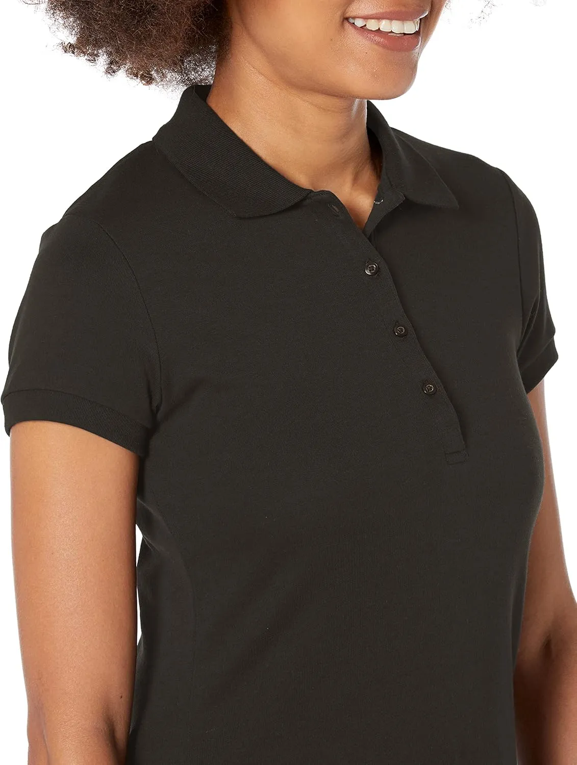 IZOD Junior's Uniform Short Sleeve Interlock Polo