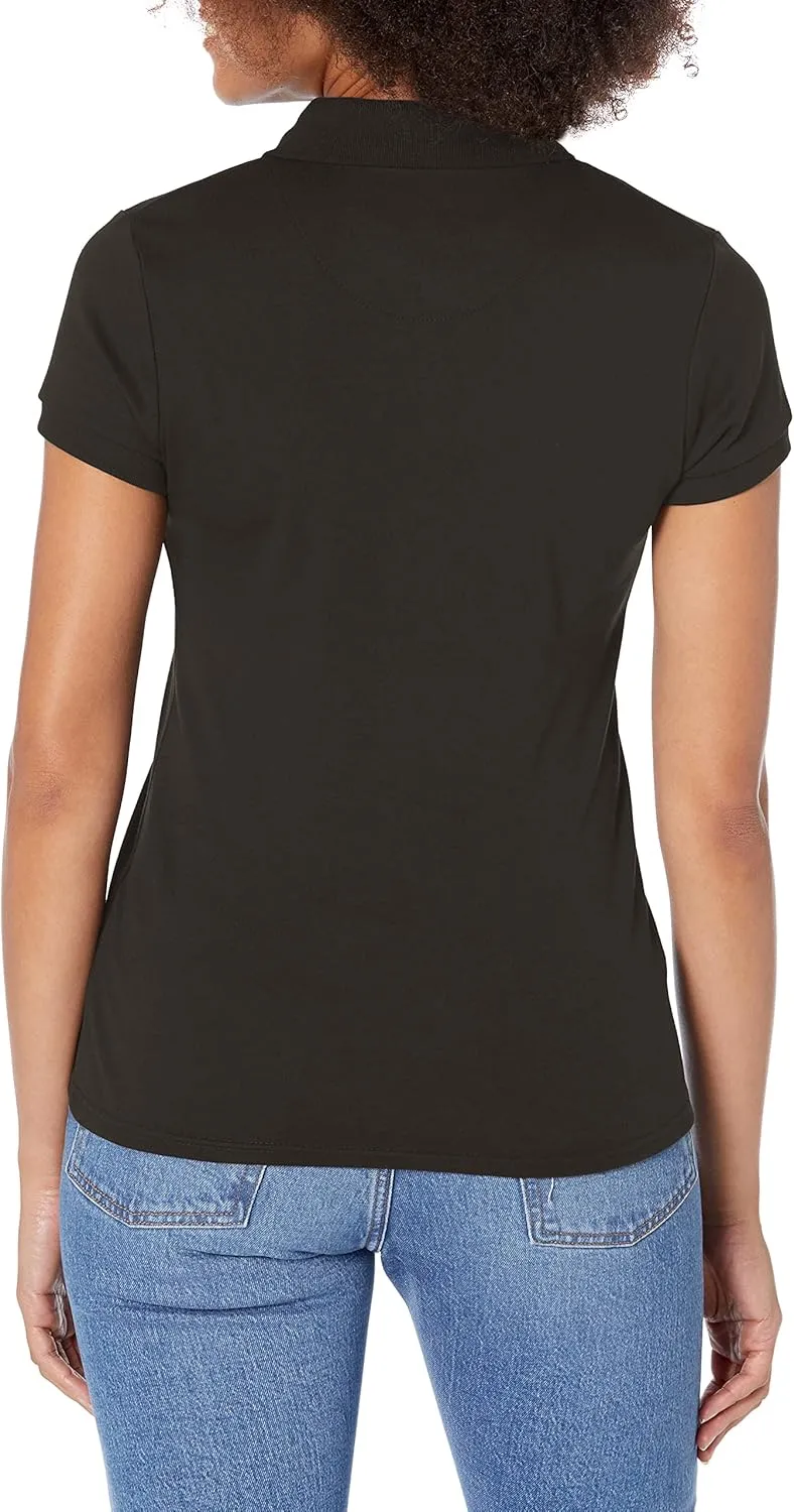 IZOD Junior's Uniform Short Sleeve Interlock Polo