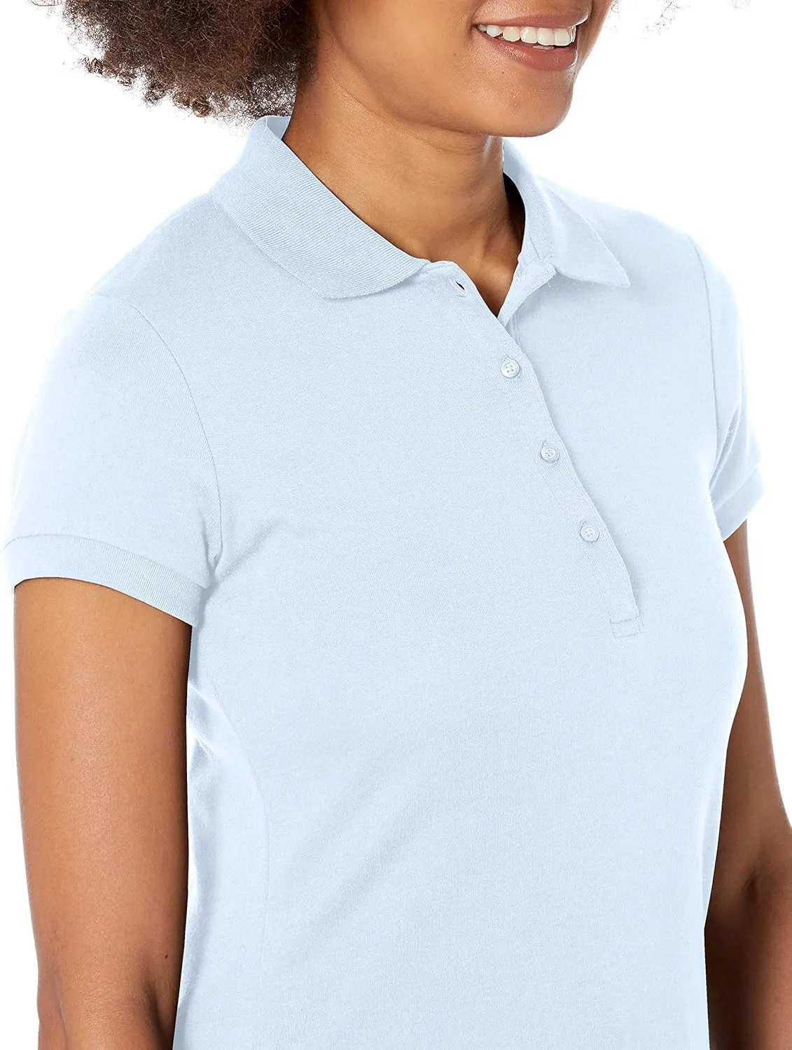 IZOD Junior's Uniform Short Sleeve Interlock Polo