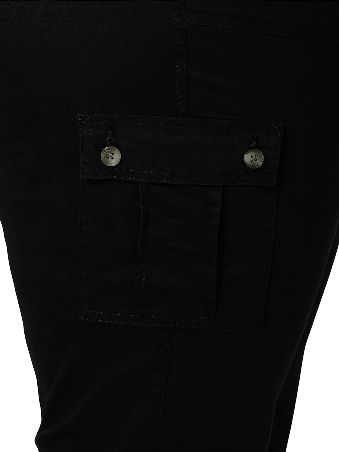 Lee Women's Plus Size Ultra Lux Comfort with Flex-to-go Cargo Capri Pant