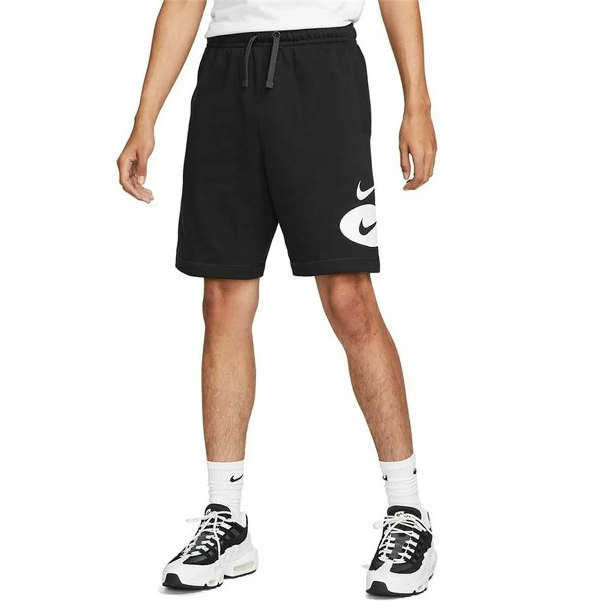Men'S Sports Shorts Nike Swoosh League Black
