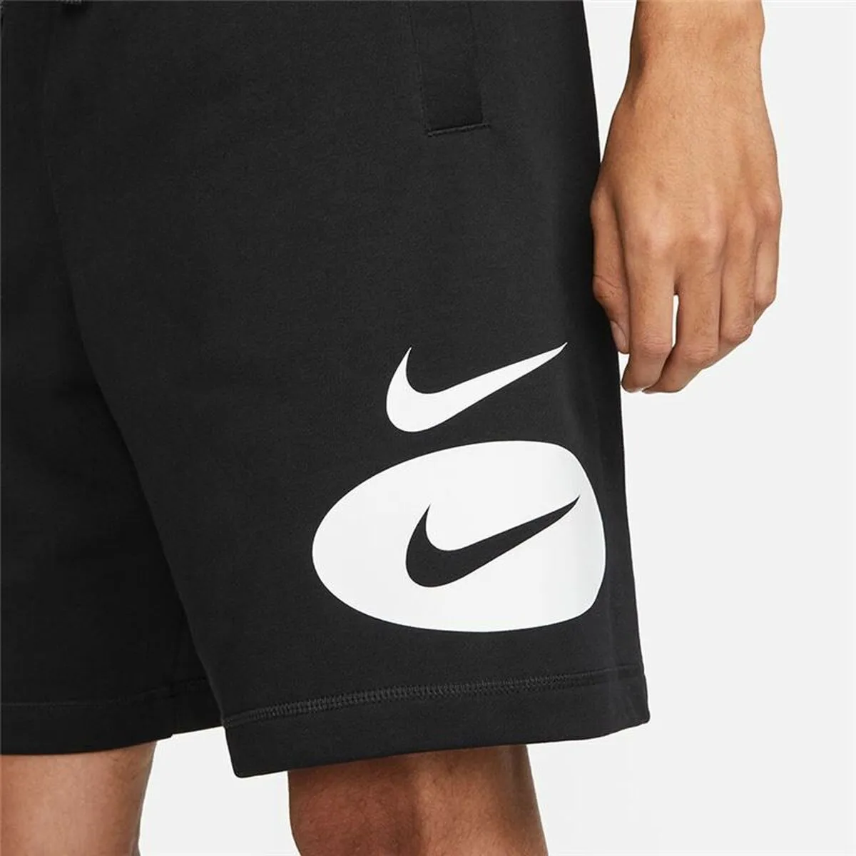 Men'S Sports Shorts Nike Swoosh League Black