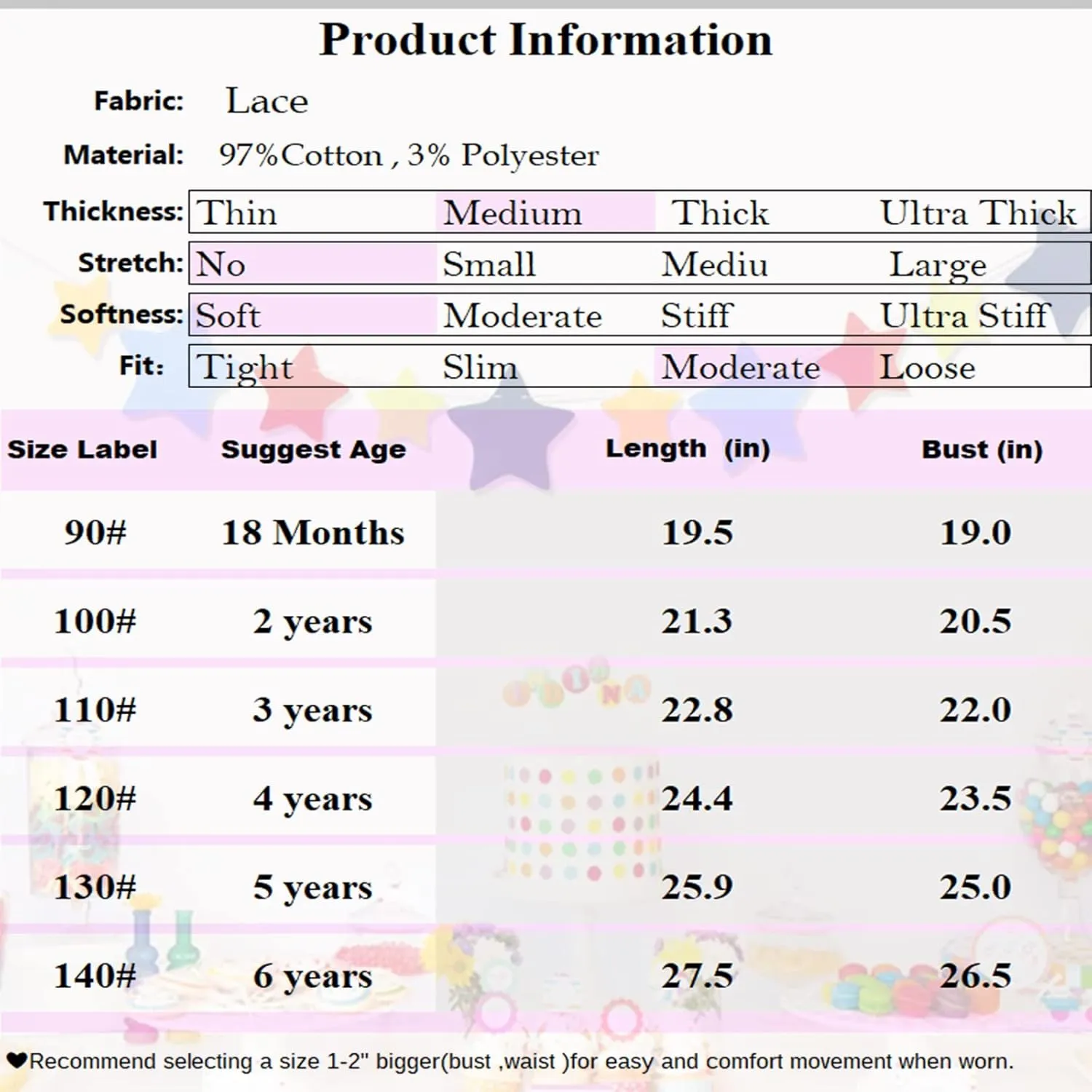Niyage Backless Toddler Dress Open Back Girls Lace Bow Tie-Back Pom Pom Flutter Sleeves Party Princess Dresses