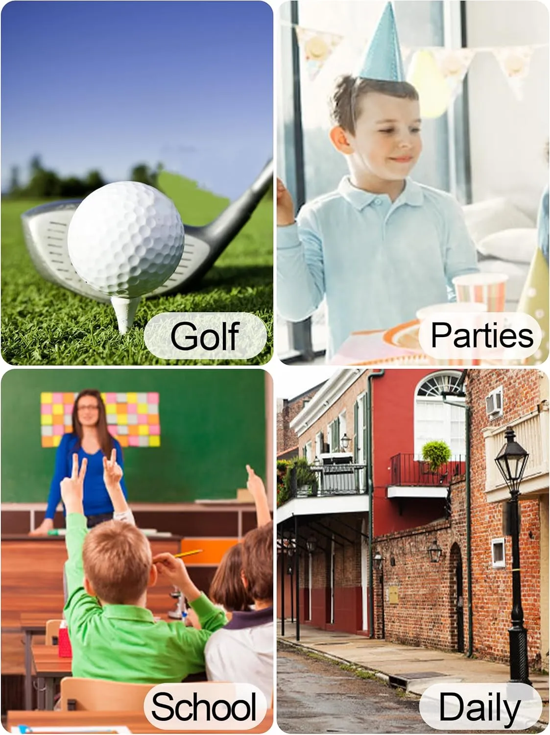 QBK 2T to Youth Boys' Long Sleeve School Uniform Pique Polo Toddler Kids Neon Collared Golf Shirt