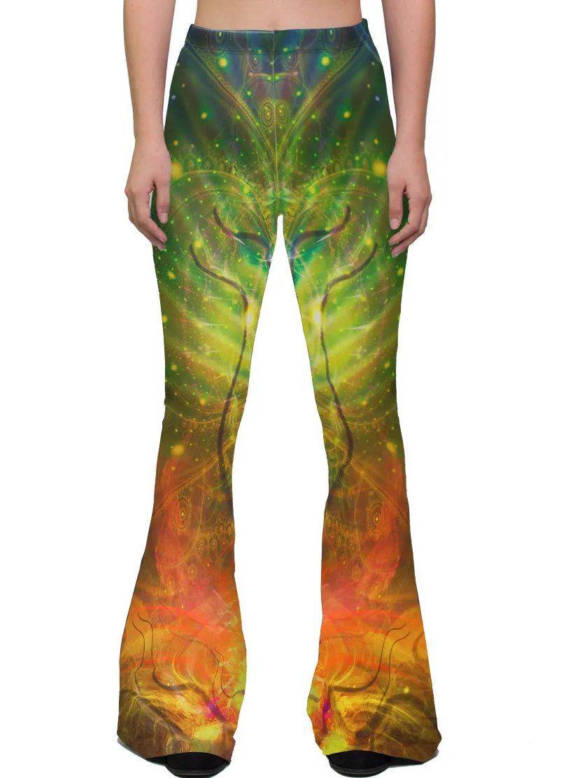 Sacred Geometry Bell Bottoms | Womens | Pants | Flower of Life