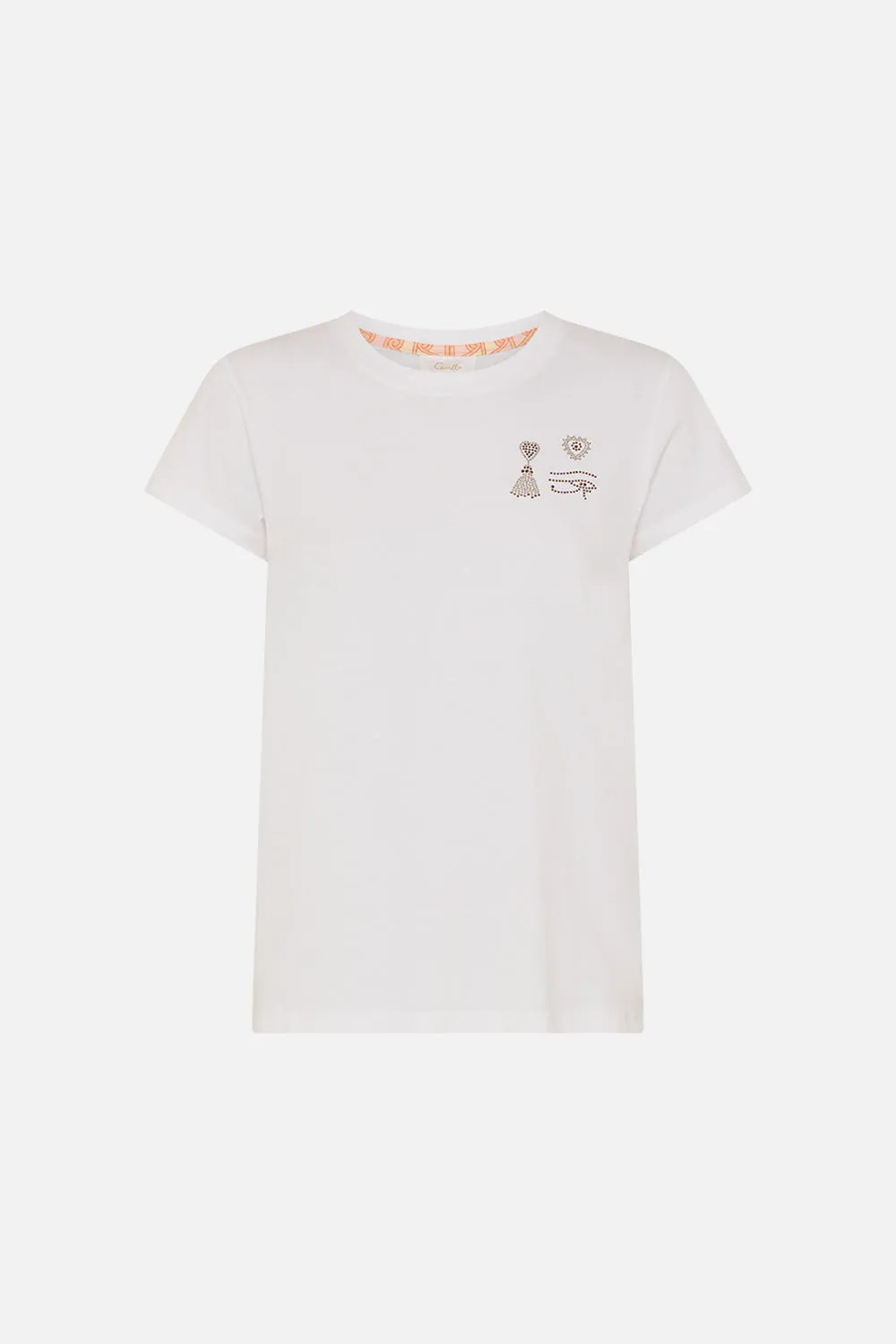 SLIM FIT ROUND NECK T-SHIRT MILLAS GOT MAIL