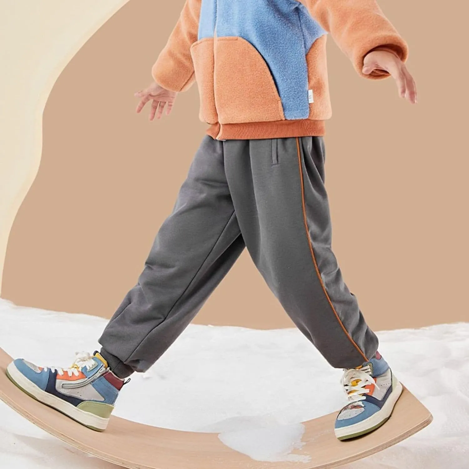 Tenna Teki Toddler Pants Baby Boy Girl Jogger Sweatpants for Daily School Wear