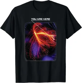 You Are Here Astronomy Laniakea Supercluster Our Galaxy T-Shirt